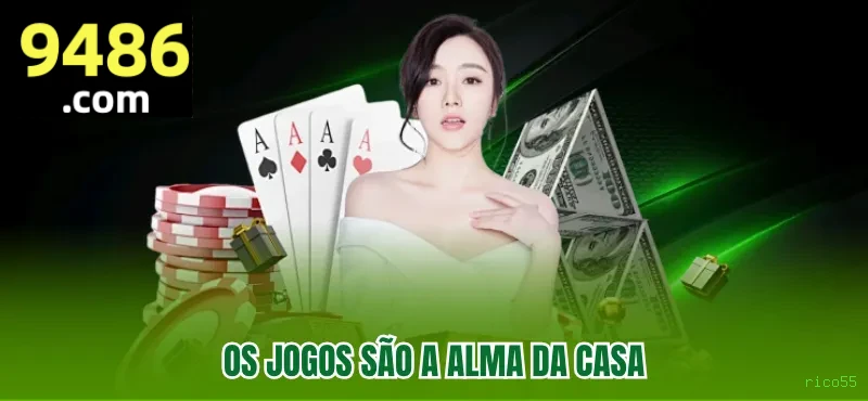 Roleta e blackjack rico55